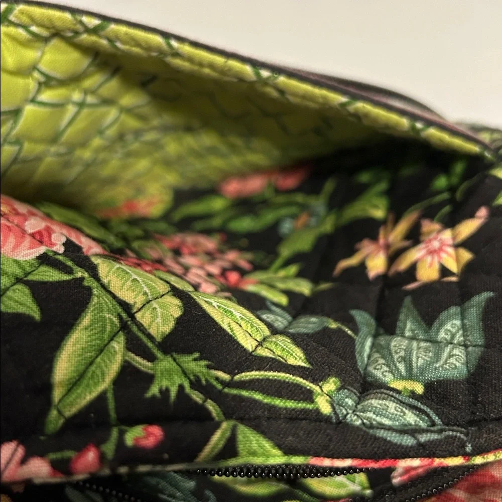 Vera Bradley Floral Cotton Crossbody Shoulder Purse Bag - Picture 12 of 12